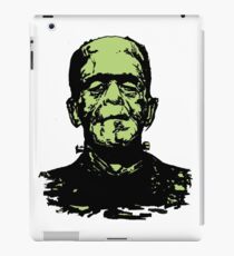 Retro Frankenstein Monster- Lime Green iPad Case/Skin
