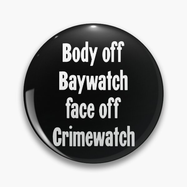 Item preview, Body Off Baywatch, Face Off Crimewatch designed and sold by Good-Looking Corpse.