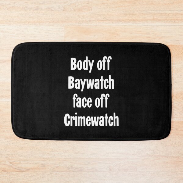 Item preview, Body Off Baywatch, Face Off Crimewatch designed and sold by Good-Looking Corpse.