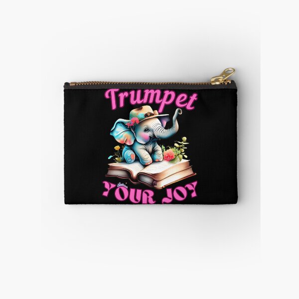 Item preview, Trumpet Your Joy. elephant quote designed and sold by ElephantVibes.