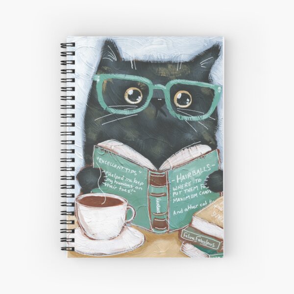 Item preview, Books For Cats designed and sold by KilkennyCat Art.