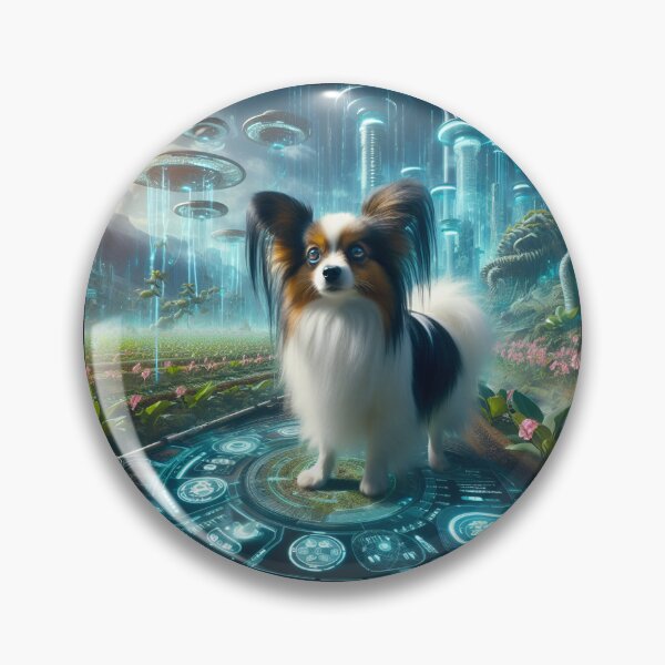 Item preview, Papillon Pizzazz in Pixels designed and sold by PawspectCreate.