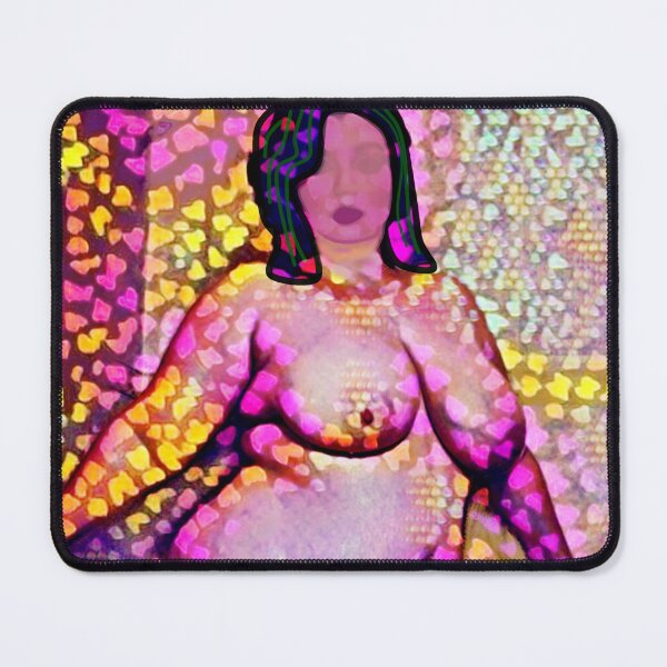 Item preview, Semi-abstract painting of curvy female nude. designed and sold by pulchritude560.