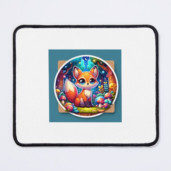 Item preview, Enchanted Forest Fox designed and sold by soli12.