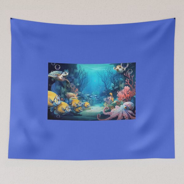 Item preview, Caribbean reef designed and sold by seahorse crossing.