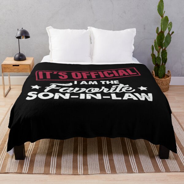 Item preview, It's Official I Am The Favorite Son-in-Law designed and sold by ArtMeetsPizza.