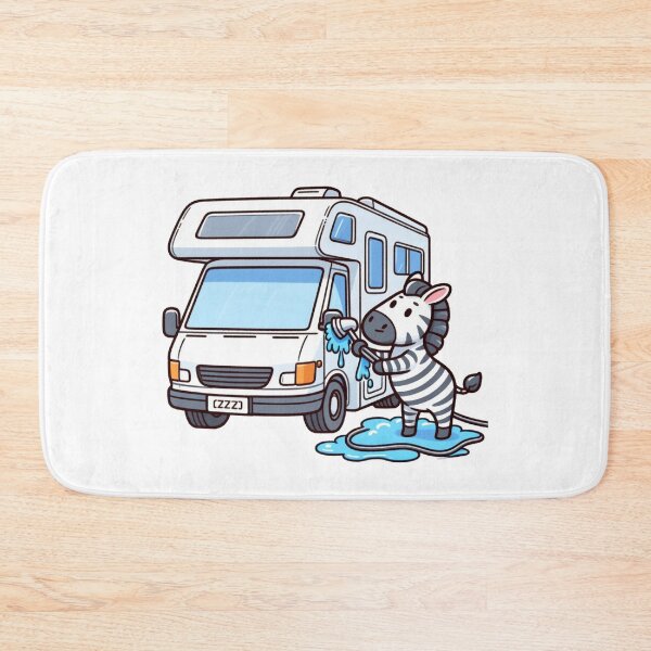 Item preview, Zebra Washing Motorhome designed and sold by LemuellTrends.