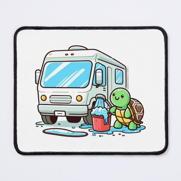 Item preview, Turtle Washing Motorhome designed and sold by LemuellTrends.