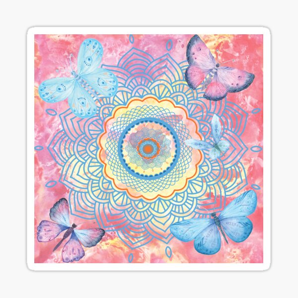 Butterflies to heaven 2 Sticker