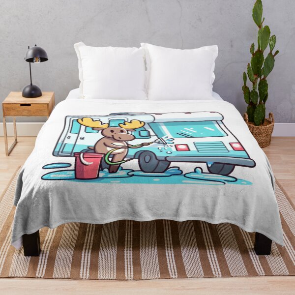 Item preview, Moose Washing Motorhome designed and sold by LemuellTrends.