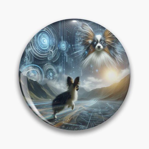 Item preview, Futuristic Papillon Enchantment designed and sold by PawspectCreate.