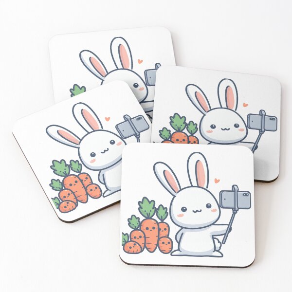 Item preview, Bunny Taking Selfie designed and sold by LemuellTrends.