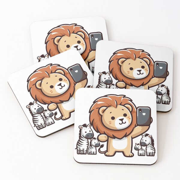 Item preview, Lion Taking Selfie designed and sold by LemuellTrends.