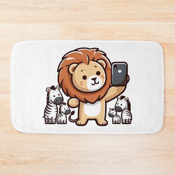 Item preview, Lion Taking Selfie designed and sold by LemuellTrends.
