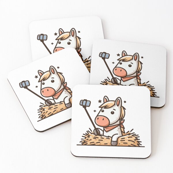 Item preview, Horse Taking Selfie designed and sold by LemuellTrends.