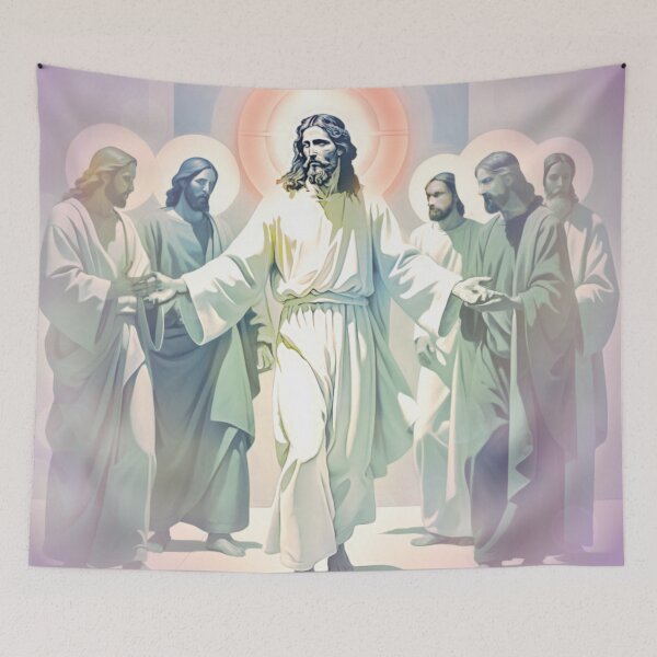 Item preview, Jesus' Iron Nail Imprints: John 20: 27  designed and sold by Sanctum Icons.