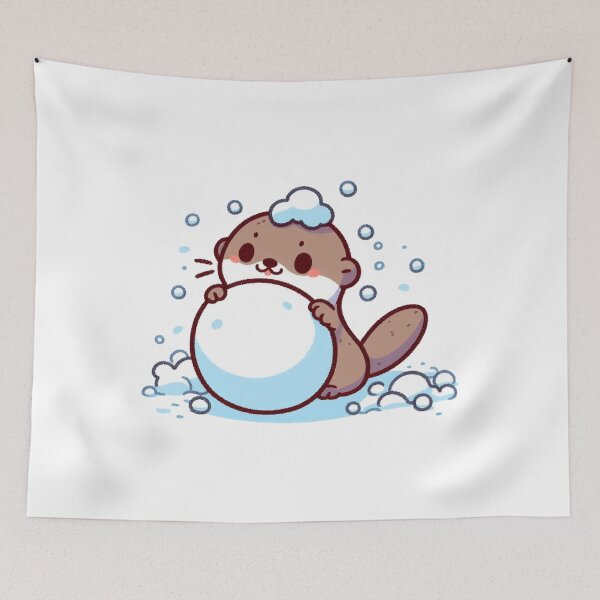 Item preview, Giant SnowBall: Arctic Otter designed and sold by LemuellTrends.