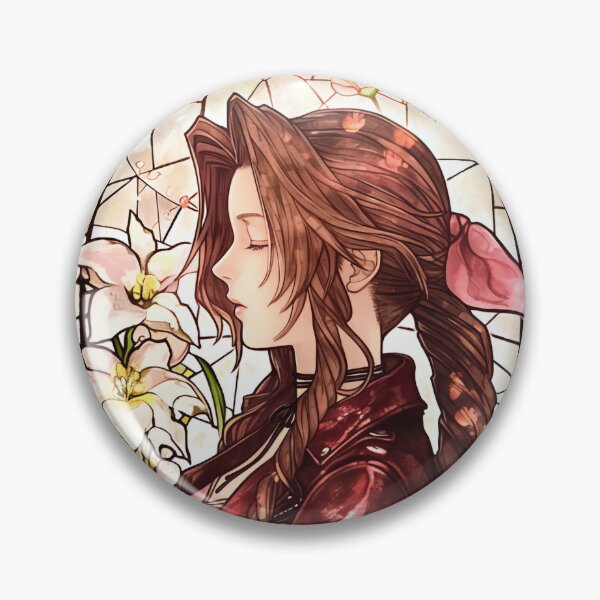 Item preview, Stained Glass Aerith designed and sold by SchellStation.