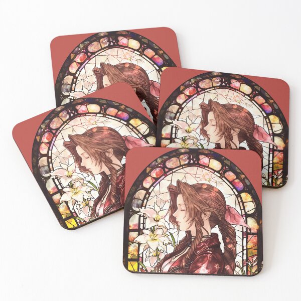 Item preview, Stained Glass Aerith designed and sold by SchellStation.