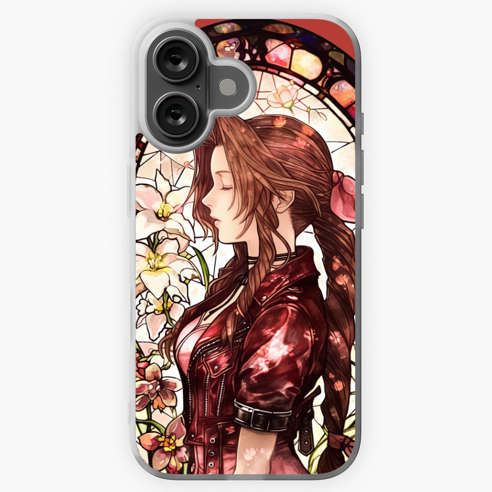 Stained Glass Aerith Sticker