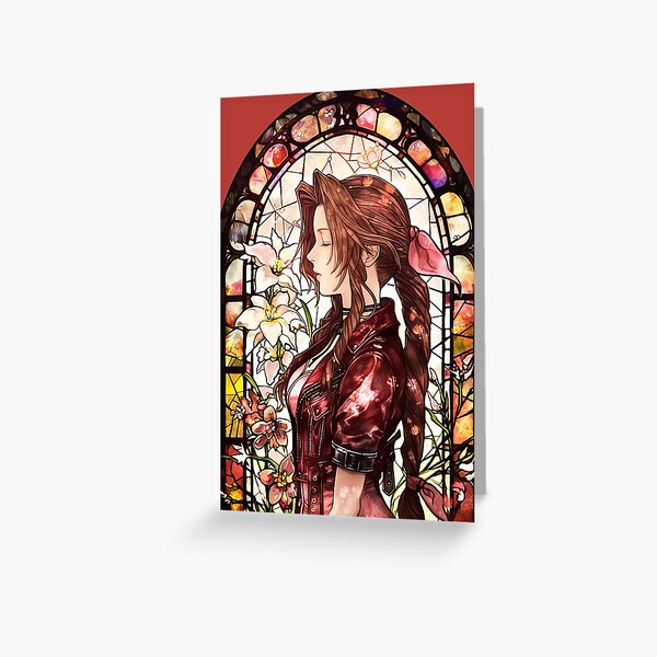 Item preview, Stained Glass Aerith designed and sold by SchellStation.