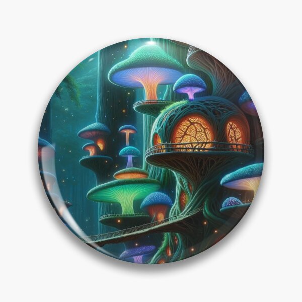 Item preview, Glowhaven: The Shroomlight Sanctuary designed and sold by DreamAlongArt.