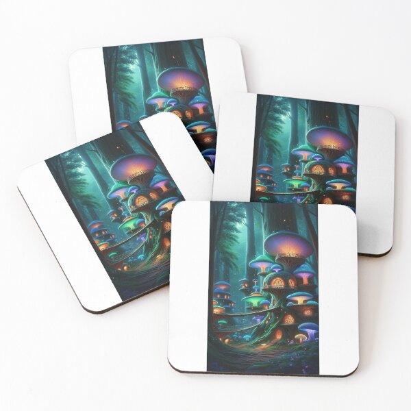 Item preview, Glowhaven: The Shroomlight Sanctuary designed and sold by DreamAlongArt.
