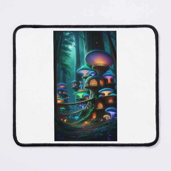 Item preview, Glowhaven: The Shroomlight Sanctuary designed and sold by DreamAlongArt.