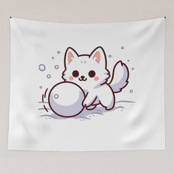 Item preview, Giant SnowBall: Arctic Wolf designed and sold by LemuellTrends.