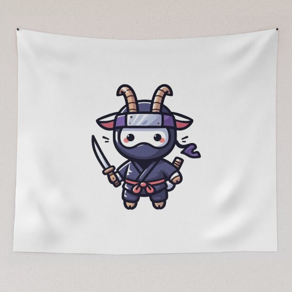Item preview, Ninja Goat designed and sold by LemuellTrends.