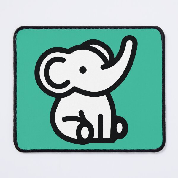 Item preview, Cute white elephant designed and sold by PI-CO.