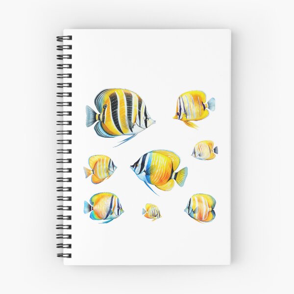 Item preview, Colorful Watercolor Butterflyfishes designed and sold by TheAnimalZ00.