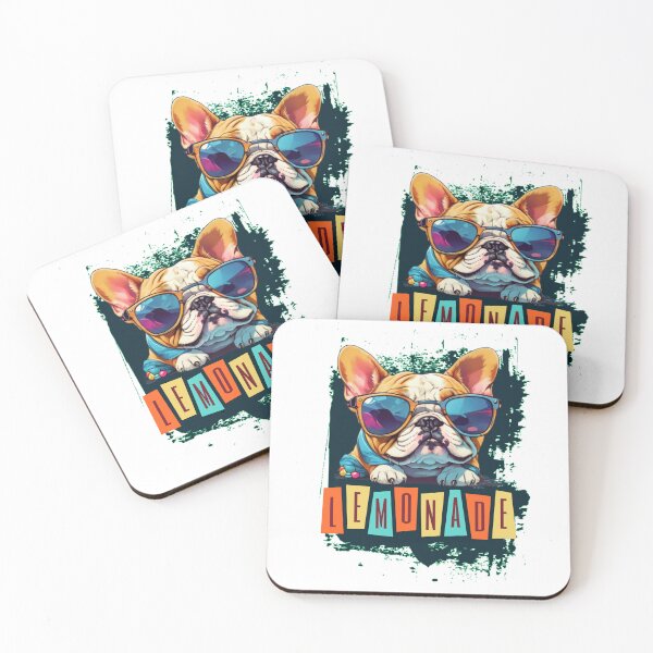 Item preview, Bulldog Bully Burns with sunglasses designed and sold by Ecmoprints.
