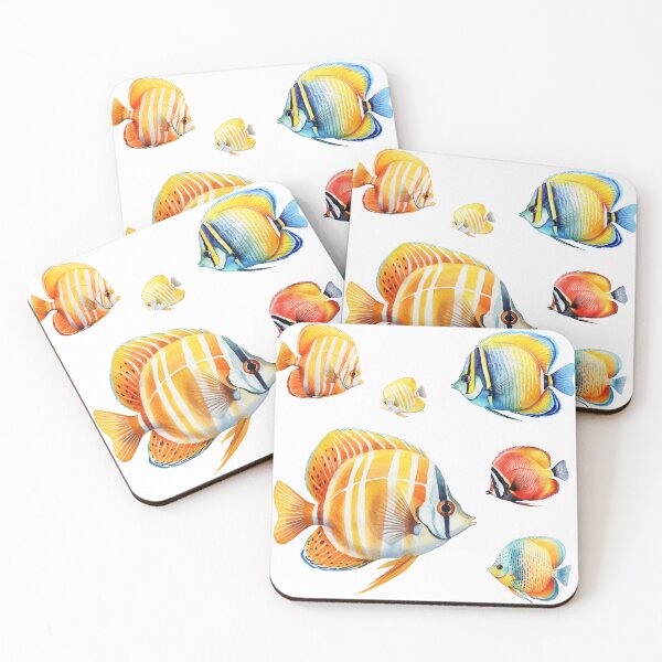Item preview, Colorful Butterflyfishes designed and sold by TheAnimalZ00.