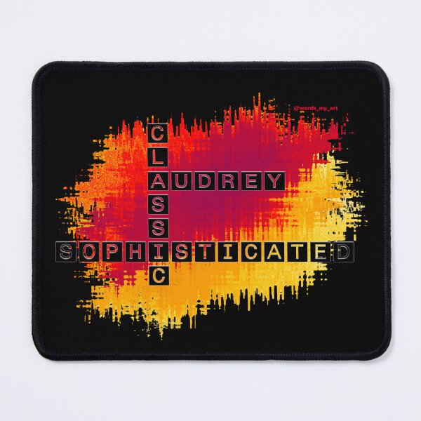 Item preview, Audrey, classic and sophisticated, crosswords designed and sold by words-my-art.