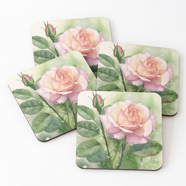 Item preview, Rose At Golden Hour designed and sold by PawPrintsCo.