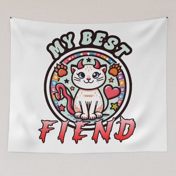 Item preview, My Best Fiend - Evil Cat designed and sold by vogocom.
