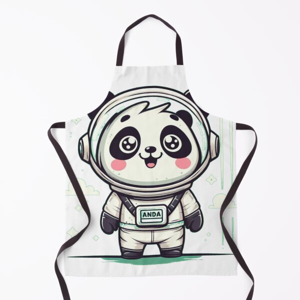 Item preview, "Happy Panda Astronaut: Journey to the Stars" designed and sold by Pearlsiwa.