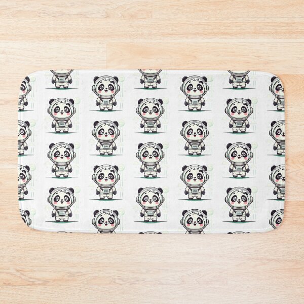 Item preview, "Happy Panda Astronaut: Journey to the Stars" designed and sold by Pearlsiwa.