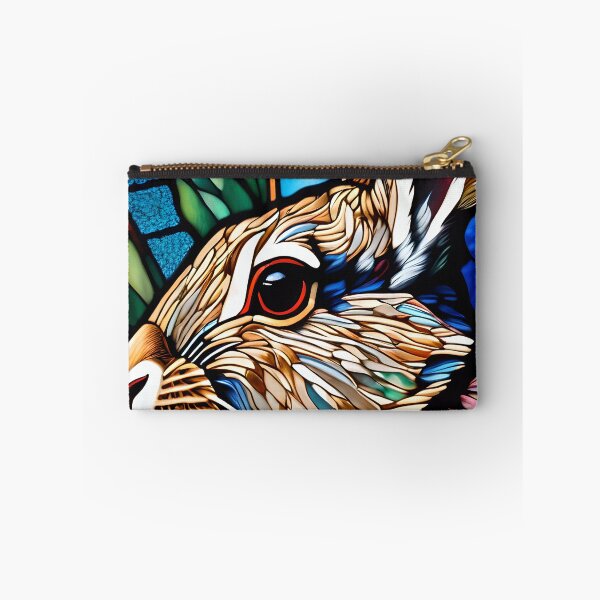 Item preview, Cute Stained Glass Bunny designed and sold by TheArtOfPat.