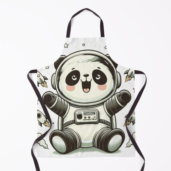 Item preview, "Happy Panda Astronaut: Journey to the Stars" designed and sold by Pearlsiwa.