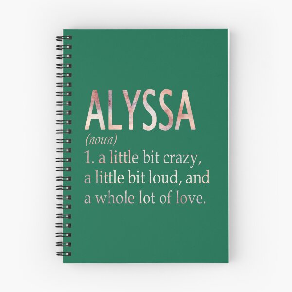 Item preview, Alyssa Girl Name Definition designed and sold by SILVERst33.