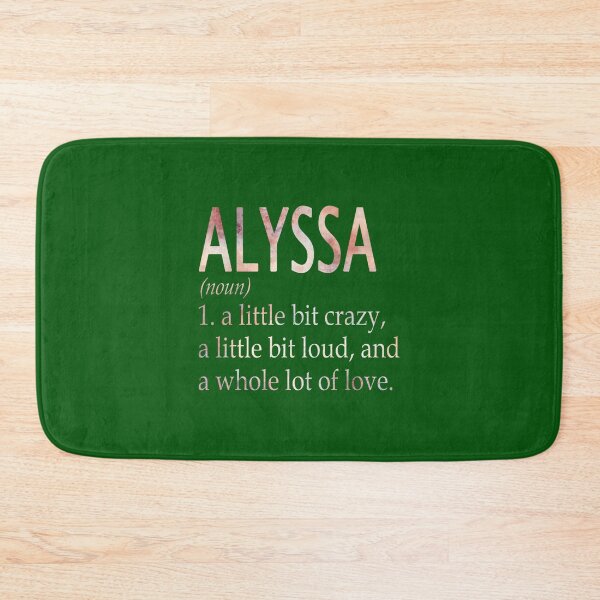 Item preview, Alyssa Girl Name Definition designed and sold by SILVERst33.