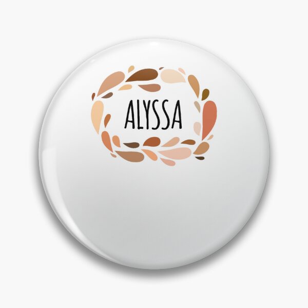 Item preview, Alyssa - Names for Wife Daughter and Girl designed and sold by SILVERst33.