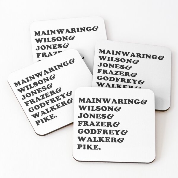 Item preview, Dad's Army Mainwaring Pike Jones Frazer Godfrey Original Font designed and sold by SonnyBoyDesigns.