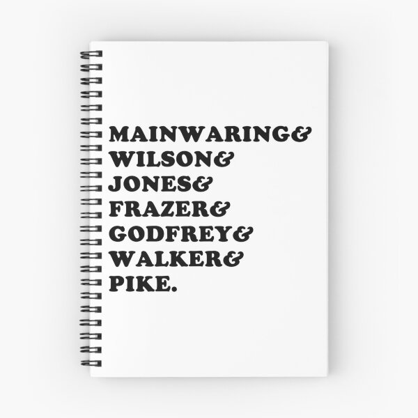 Item preview, Dad's Army Mainwaring Pike Jones Frazer Godfrey Original Font designed and sold by SonnyBoyDesigns.