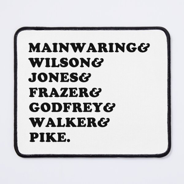 Item preview, Dad's Army Mainwaring Pike Jones Frazer Godfrey Original Font designed and sold by SonnyBoyDesigns.