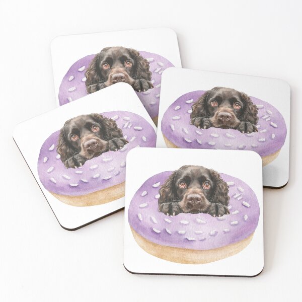 Item preview, American Water Spaniel Donut Dog  designed and sold by TheAnimalZ00.