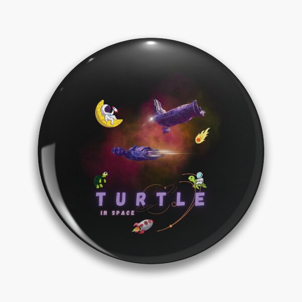 Item preview, Turtle in space designed and sold by DarkBubblee.