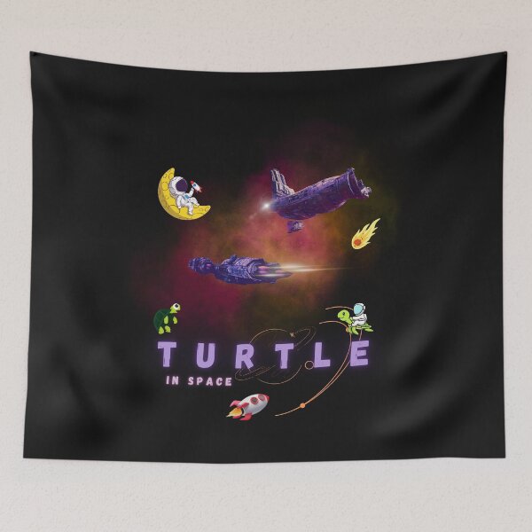 Item preview, Turtle in space designed and sold by DarkBubblee.